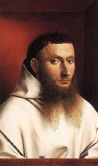 Petrus Christus Potrait of a Carthusian